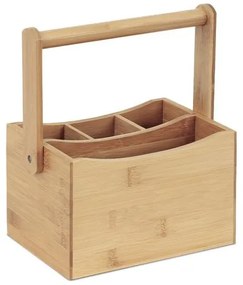 Evőeszköz tartó, bambusz