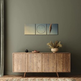 A fű képe (órával) (90x30 cm)
