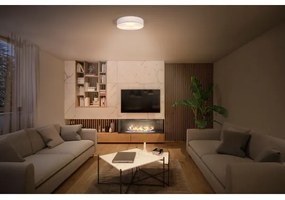 Osram - Mennyezeti lámpatest ORBIS PARIS 3xE27/25W/230V átm. 48 cm fehér