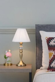 Dar Lighting glamour asztali lámpa beau antik sárgaréz darbea4075