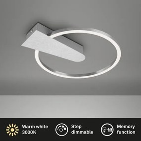 Briloner 3542-018 - LED Dimmelhető mennyezeti lámpa NICO LED/12W/230V króm