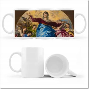 Szűz Mária mennybemenetele mintás bögre