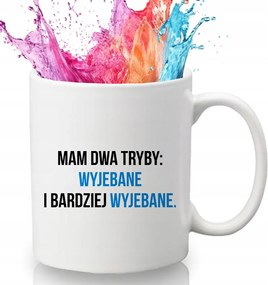 Bögre Fehér 330 ml Kerámia Ajándék Humor Vicces Kütyü Mam Wy*ebane