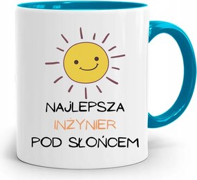 Mérnöknek Kék Ajándék Bögre fényképes nyomtatással