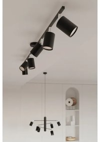 Sollux SL.1168 - Spotlámpa LEMMI 4xGU10/10W/230V fekete