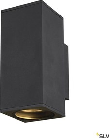 SLV ENOLA SQUARE 1003419 Fali lámpa 2x20W/LED 3000/4000K 1660/1900LM IP65