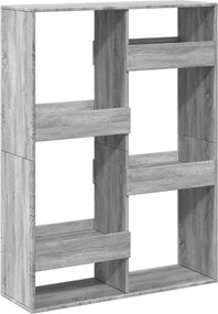 vidaXL szürke sonoma színű szerelt fa térelválasztó 100 x 33 x 135 cm