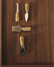 Rozsdamentes acél sajtvágó kés készlet 4 db-os Adoma – Kave Home