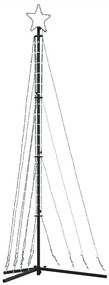 meleg fehér LED karácsonyfa 339 LED 182 cm