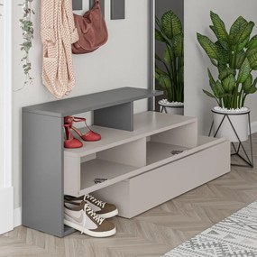 Előszobafal Ramda - Light Mocha, Anthracite