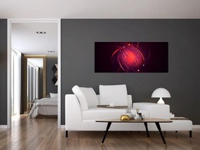 Modern kép absztrakció (120x50 cm)