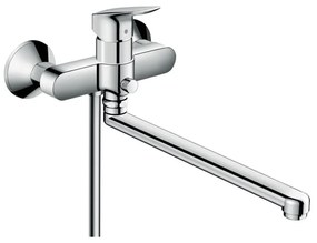 Hansgrohe Logis, karos kádcsaptelep meghosszabbított kifolyóval, króm, HAN-71402000