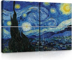 Vászonkép, mint egy festett nő falikép 120x80