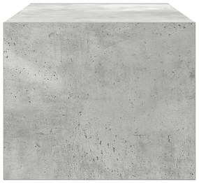 betonszürke szerelt fa TV-szekrény 60x31x25,5 cm