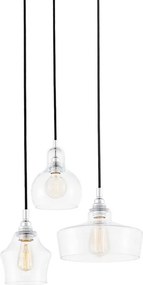 Kaspa LONGIS 10525309 Függőlámpa 3x25W/E27 IP20