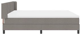Boxspring ágy matraccal matracmal Tópszínű 200 x 200 cm