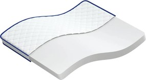 vidaXL Matrac Fehér 200 x 180 x 17 cm PU hab