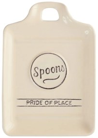 Pride Of Place krémszínű kerámia fakanál tartó - T&G Woodware