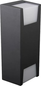 PREZENT 31302 TAMPA Modern Kültéri Fali Lámpa Opál, Szürke GU10 IP44