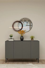 Aplos komód, antracit, 120 cm – TR555CHM1434