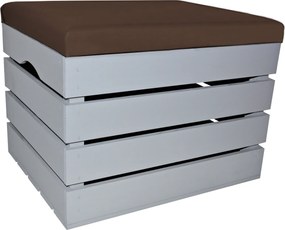 Fa puffal láda tárolódoboz Pl