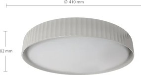 Brilagi - Dimmelhető mennyezeti lámpa LUCIA LED/48W/230V Ø 41 cm fehér + távirányító