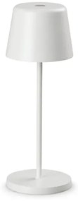 Ideal Lux - CUTE LED/2,5W/3,7V IP65 fehér érintős asztali lámpa, dimmelhető