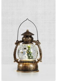 Markslöjd 705053 - LED karácsonyi dekoráció LOTHAR LED/0,15W/3xAA lámpás bronz