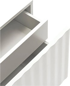 Fehér matt éjjeliszekrény Sierra – Teulat