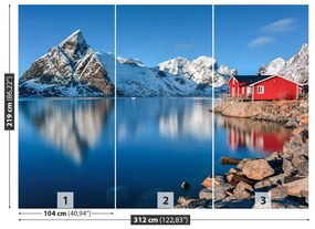 Fotótapéta Lofoten Norvégia 104x70 cm