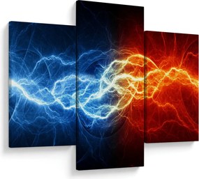 Az elektromos feszültség képe (90x60 cm)