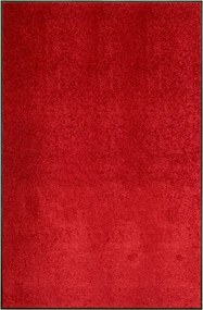 vidaXL piros kimosható lábtörlő 120 x 180 cm
