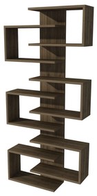könyvespolc Lotus - Walnut
