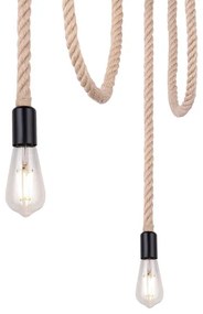 Globo 69029-3H1 - Csillár zsinóron ULLEU 3xE27/60W/230V pók