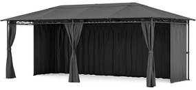 Blumfeldt Mondo 3x6 pavilon fémkerettel és 4 oldalfallal