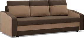 Hewlet kanapéágy, szövet anyag, bonell töltet, barna