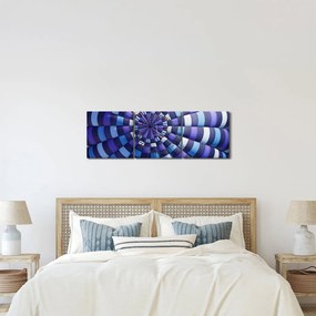 Egy kép a repülő léggömb szerkezetéről (órával) (90x30 cm)