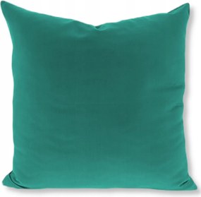Pamut-szatén párnahuzat 40x40 smaragdzöld