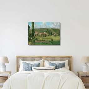 Kép - Camille Pissarro, Landscape at Les Pâtis, Pontoise, reprodukciók (70x50 cm)