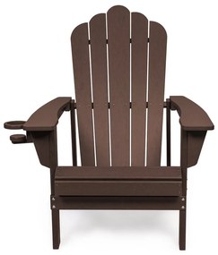 Barna műanyag kerti fotel Adirondack – Bonami Selection