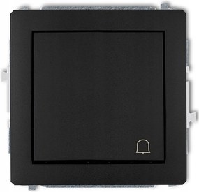 Karlik Deco csengőkapcsoló fekete 12DWP-4