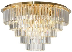 Mennyezeti lámpa MILANO 12xE14/40W/230V arany