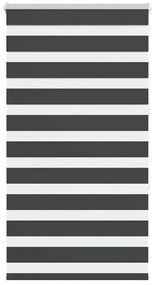zebrafüggönnyel fekete szövetszélesség 80,9 cm poliészter