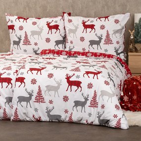 4Home Snow pamut ágyneműhuzat, 140 x 220 cm, 70 x 90 cm