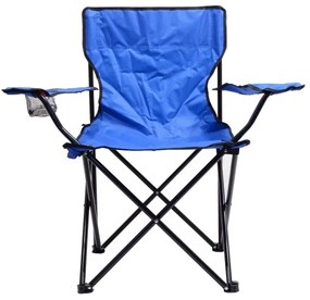 Összecsukható kempingszék kék