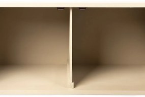 Krémszínű rattan TV-állvány 150x55 cm Amaya – White Label