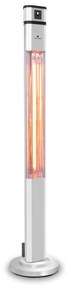 Blumfeldt Heat Guru Plus, infravörös hősugárzó, 2000 W, 3 fűtési fokozat, távirányító, ezüst