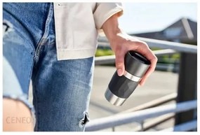 Tefal - Termikus bögre 300 ml COMPACT MUG rozsdamentes/fekete
