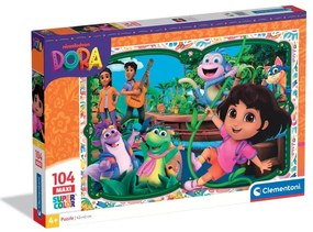 Dóra, a felfedező Forest 104 db-os maxi puzzle Clementoni