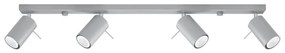 Sollux SL.0453 - Mennyezeti spotlámpa RING 4xGU10/10W/230V SL.0453